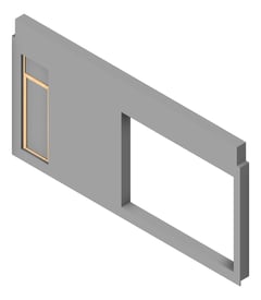 3D Presentation Image of FACADE Assembly Services Type7A 3900x7500mm