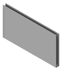 3D Presentation Image of WALL Assembly Partition TypeA6 3760x7080mm