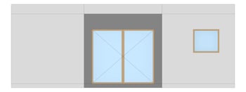 Front Image of WALL Assembly Partition TypeB10 3072x8600mm