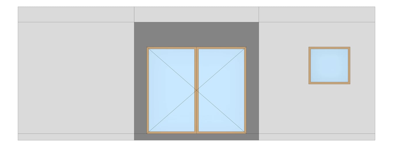 Front Image of WALL Assembly Partition TypeB10 3072x8600mm