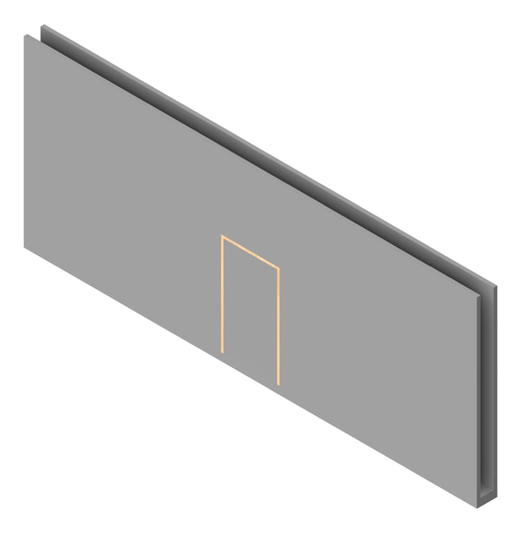 Navigate to WALL Assembly Partition TypeB11 3760x9300mm
