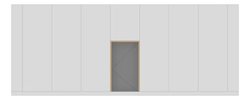 Front Image of WALL Assembly Partition TypeB11 3760x9300mm