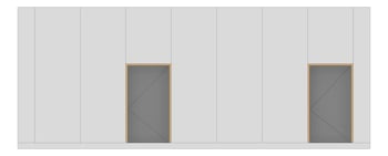 Front Image of WALL Assembly Partition TypeB12 3760x9300mm