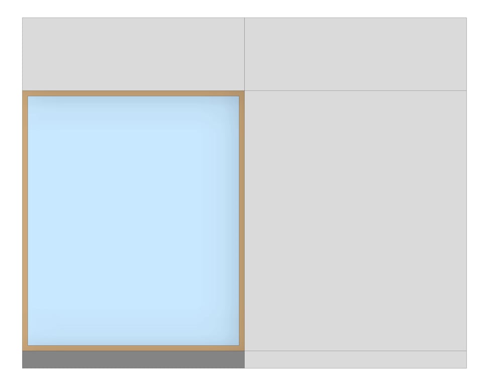 Front Image of WALL Assembly Partition TypeB13 3072x4100mm