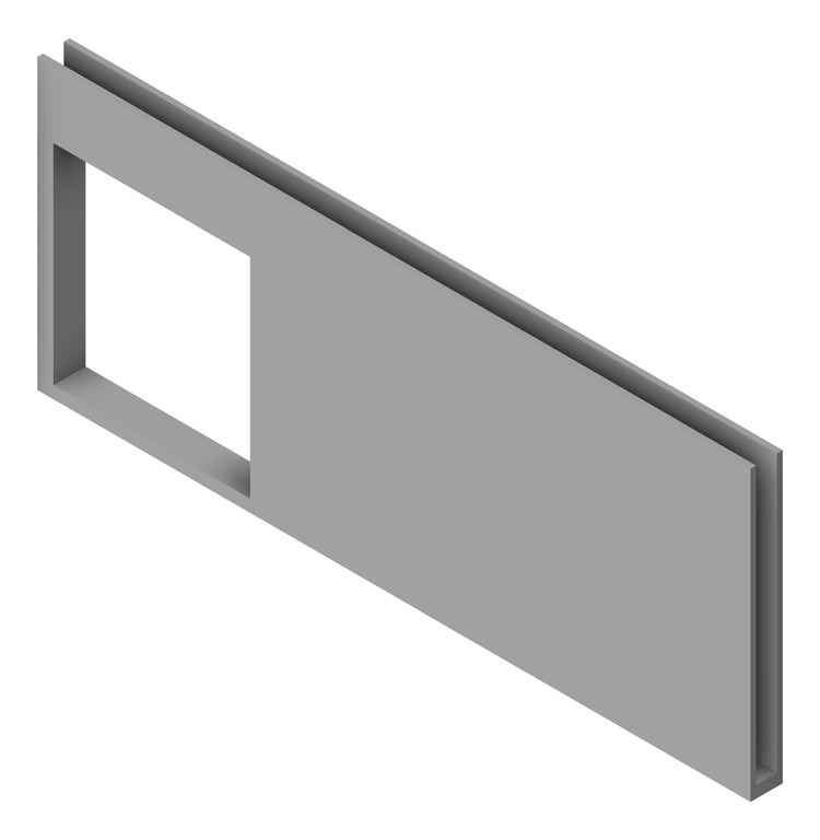 Navigate to WALL Assembly Partition TypeB16 3760x9300mm