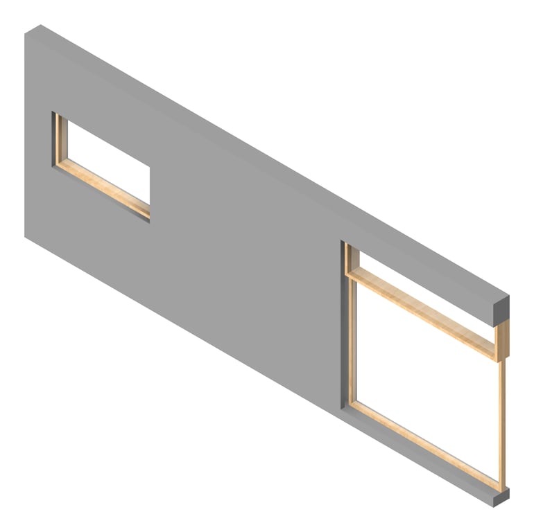 Navigate to WALL Assembly Partition TypeB2 3072x8600mm