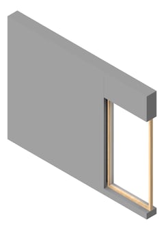 3D Presentation Image of WALL Assembly Partition TypeB3 3072x4225mm
