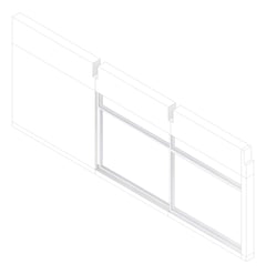 3D Documentation Image of WALL Assembly Partition TypeB4 3600x9300mm