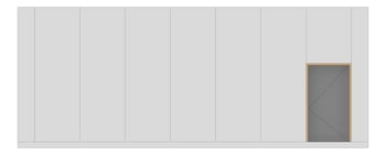 Front Image of WALL Assembly Partition TypeB6 3760x9300mm