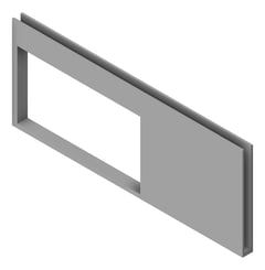 3D Presentation Image of WALL Assembly Partition TypeB9 3760x9300mm