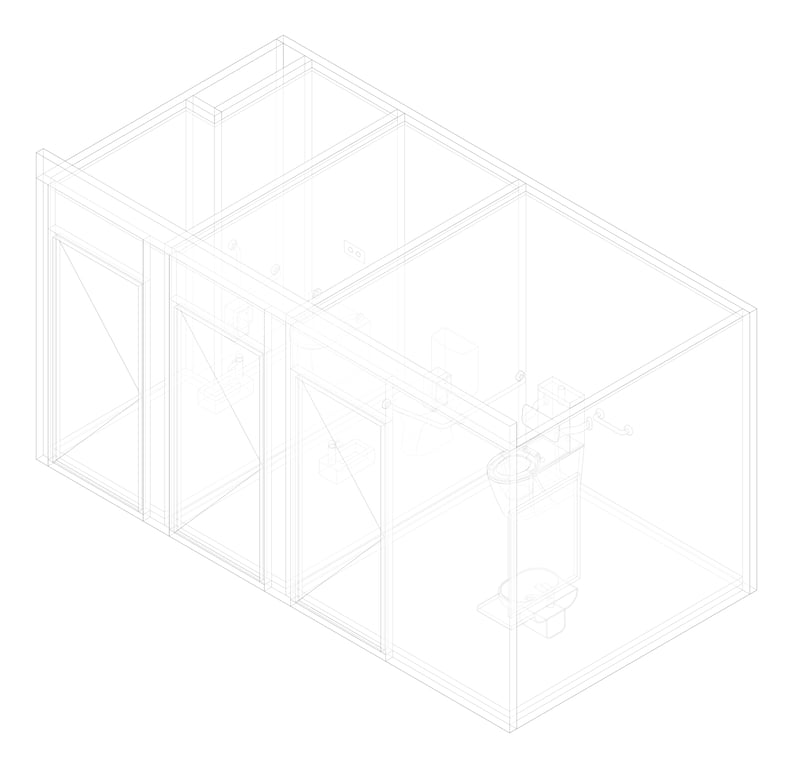 3D Documentation Image of AMENITIES Assembly Internal Type1 3Cubicle