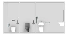 Left Image of AMENITIES Assembly Internal Type1 3Cubicle