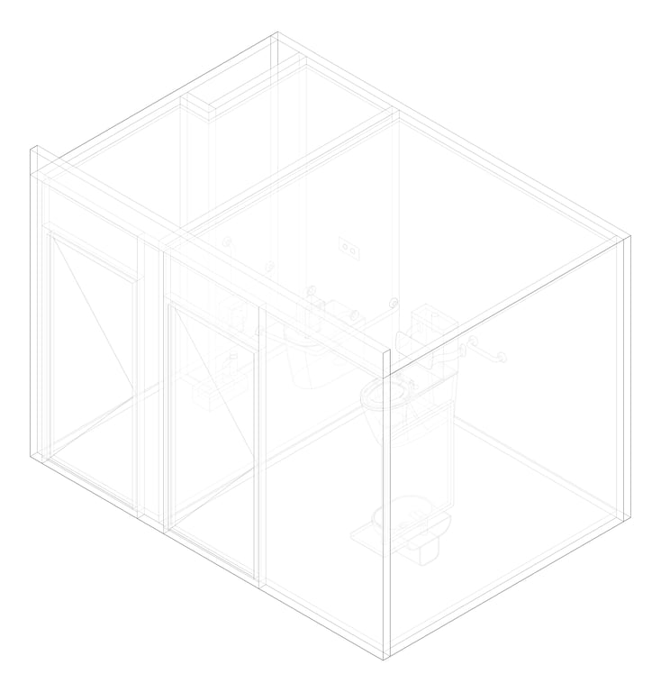 3D Documentation Image of AMENITIES Assembly Internal Type2 2Cubicle
