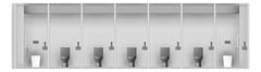 Front Image of AMENITIES Assembly Internal Type3 7Cubicle
