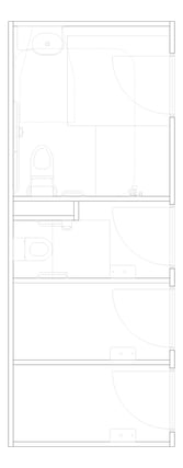 Plan Image of AMENITIES Assembly Internal Type5 4Cubicle