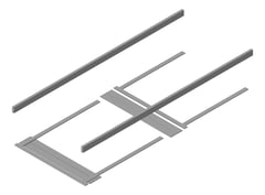 3D Presentation Image of COMBINED Services Zone Sub-Floor Connecting-Bulkhead