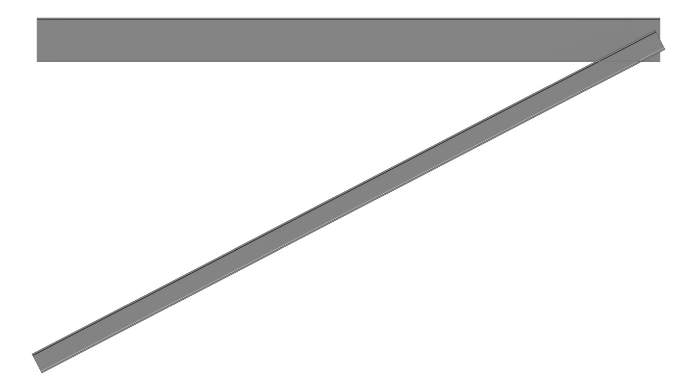 Front Image of BRACE Structural Steel 250UC-89-5 7500x250mm Diagonal