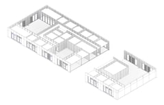 3D Documentation Image of HS101&HS202 Administration and Staff Hubs - Large