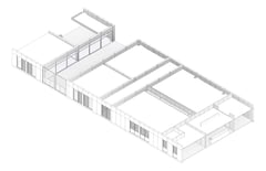 3D Documentation Image of HS304 Food and Textiles Learning Hub - Large