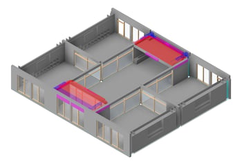3D Presentation Image of HS101 GLS Hub 3 Modules