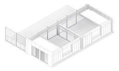 3D Documentation Image of HS101 GLS Hub 2 Modules