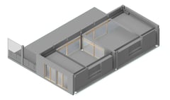 3D Presentation Image of HS101 GLS Hub 2 Modules
