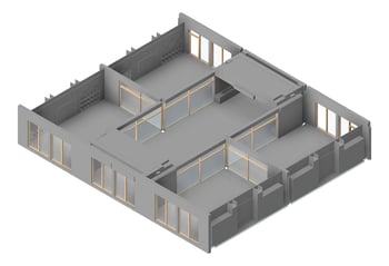 3D Presentation Image of PS101 GLS Hub 3 Modules