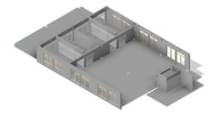 3D Presentation Image of PS204 Library Hub - Large
