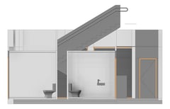 Front Image of HS400 Amenities & Services Hub Type 6