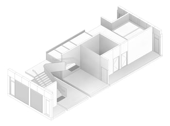 3D Documentation Image of HS400 Amenities & Services Hub Type 7