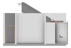 Front Image of HS400 Amenities & Services Hub Type 7