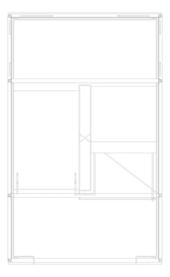 Plan Image of HS/PS403.05 External Stair Type 2 - (Four Levels)
