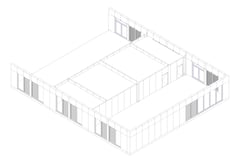3D Documentation Image of HS305 Health and PE Learning Hub - Large 2of2