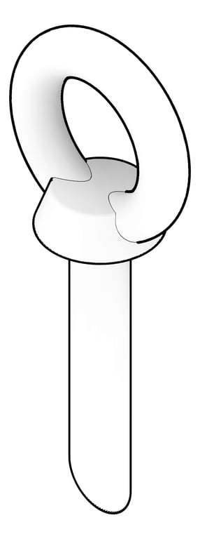 3D Documentation Image of FallProtection AnchorPoint SafetyLink RoofAnchors ConcreteLink