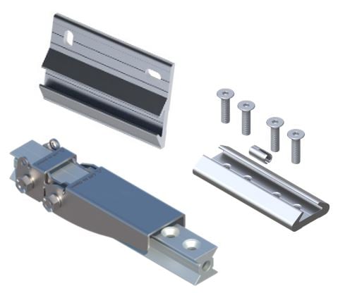 XRAIL-TR-GATE-KITOF.JPG Image of FallProtection RigidRail SafetyLink XRail EndGate