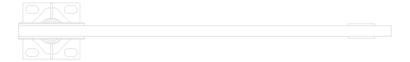 Plan Image of FallProtection DavitBase SafetyLink FastFit FloorMount Removable