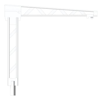 Front Image of FallProtection Davit SafetyLink FastFit