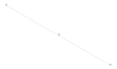 3D Documentation Image of FallProtection Lifeline SafetyLink FrogLine Horizontal OverheadMount