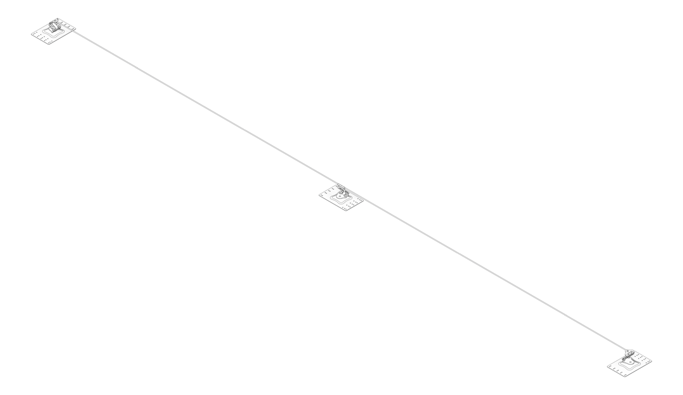 Navigate to FallProtection Lifeline SafetyLink FrogLine Horizontal SurfaceMount 370