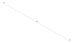 3D Documentation Image of FallProtection Lifeline SafetyLink FrogLine Horizontal WallMount