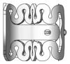 Left Image of FallProtection Lifeline SafetyLink FrogLine Horizontal WallMount