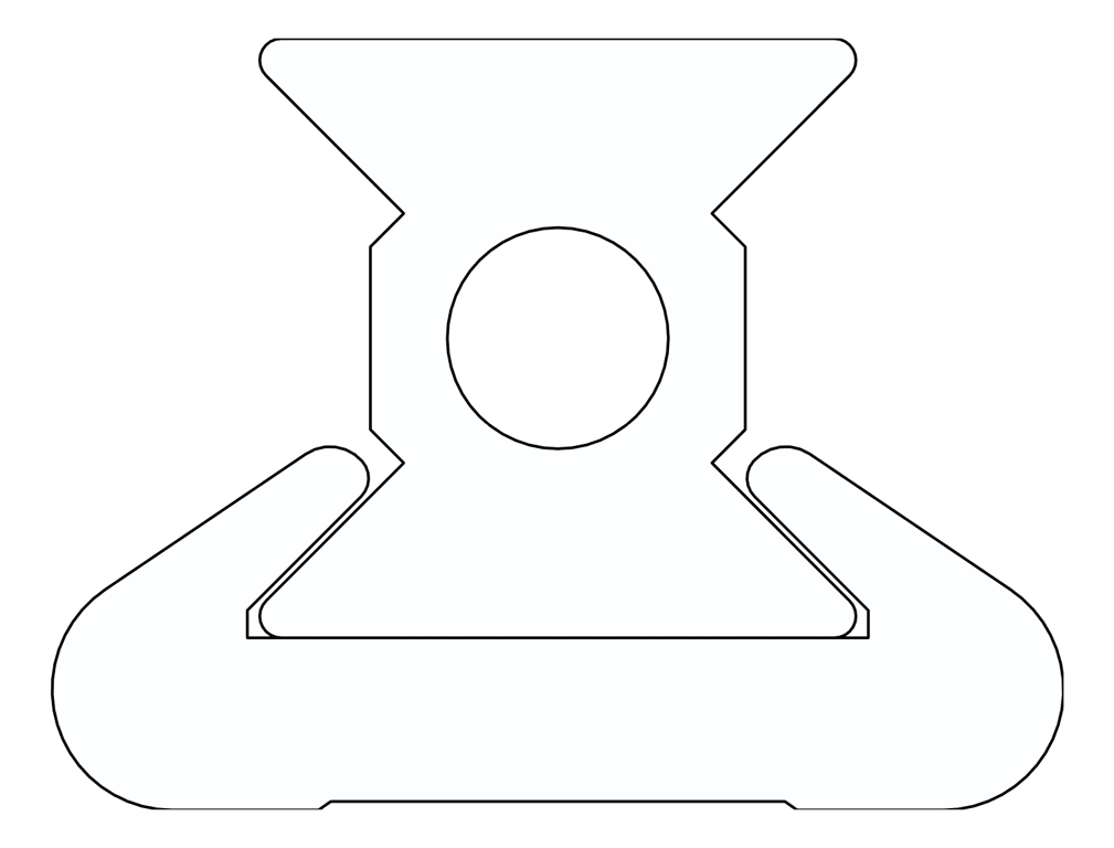 Left Image of FallProtection RigidRail SafetyLink XRail ConcealedFix