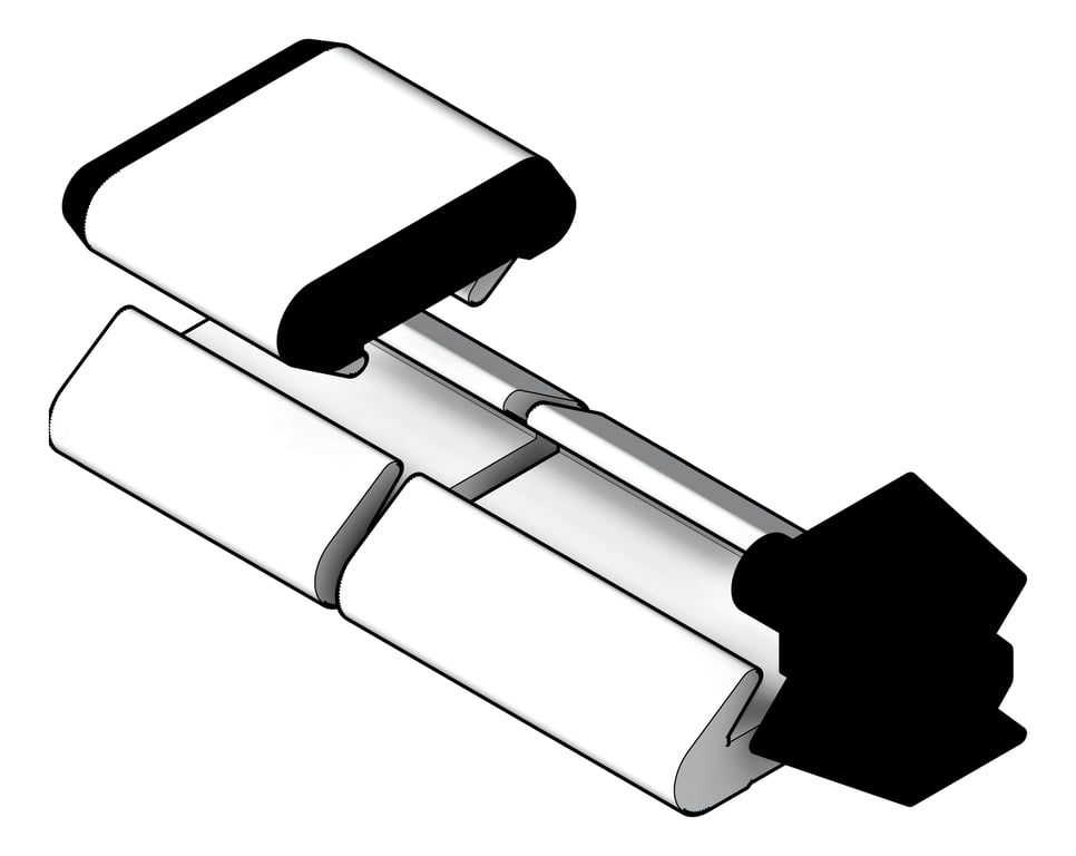 Navigate to FallProtection RigidRail SafetyLink XRail End Fixed