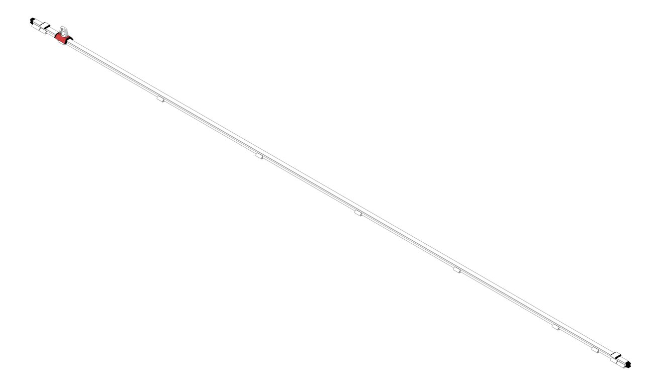 Navigate to FallProtection RigidRail SafetyLink XRail FloorOverheadMount ConcealedFix