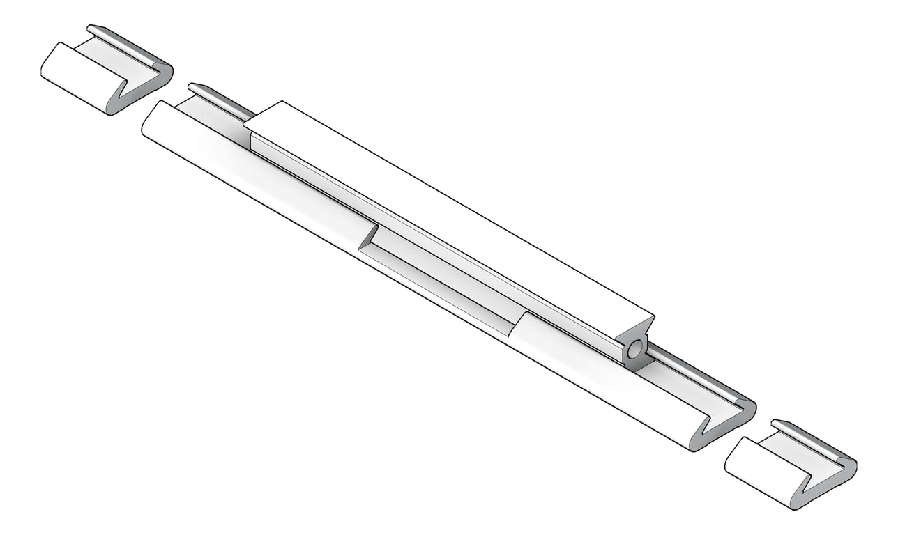 Navigate to FallProtection RigidRail SafetyLink XRail JoinGate