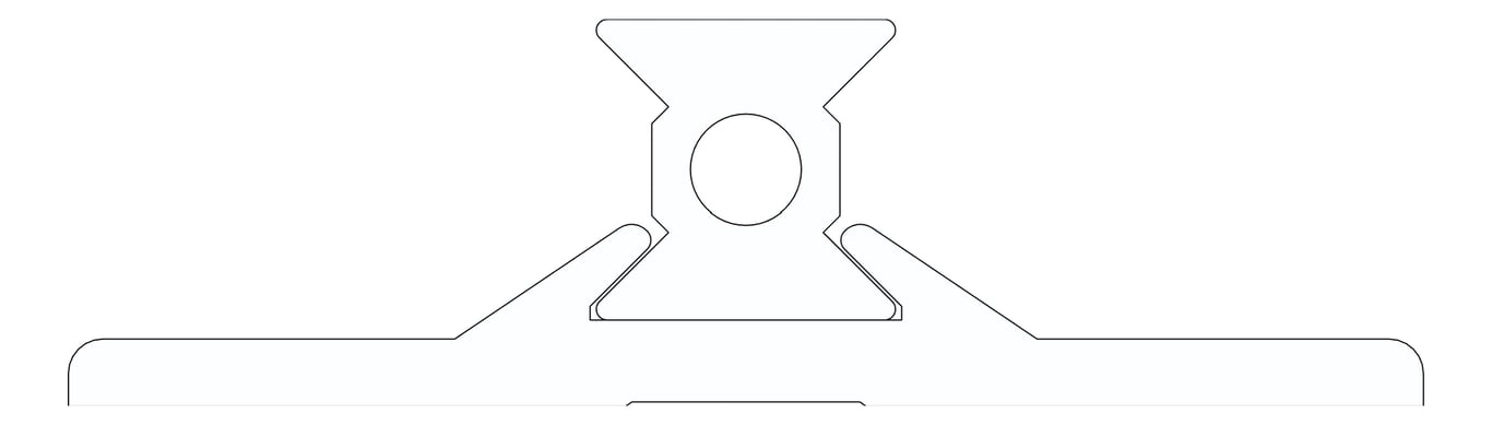 Left Image of FallProtection RigidRail SafetyLink XRail SideFix