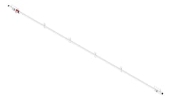 3D Shaded Image of FallProtection RigidRail SafetyLink XRail WallMount SideFix