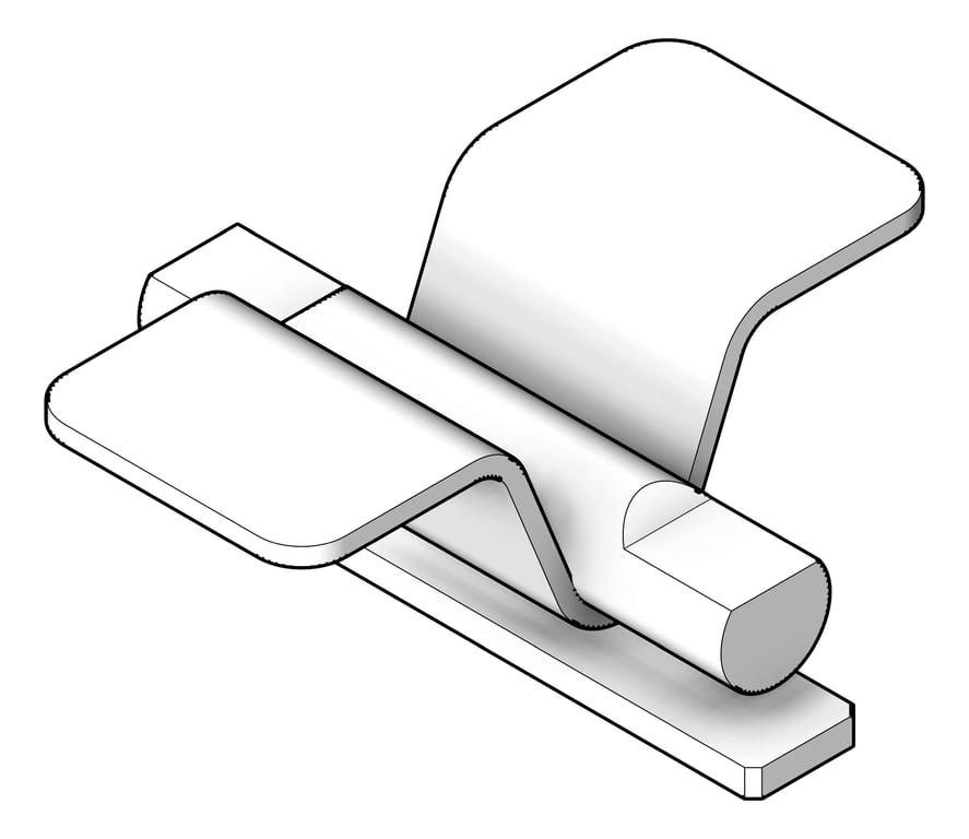 FallProtection RigidRail SafetyLink XrailUltra Bracket Overhead