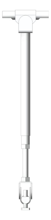 Left Image of FallProtection RigidRail SafetyLink XrailUltra Bracket Suspended