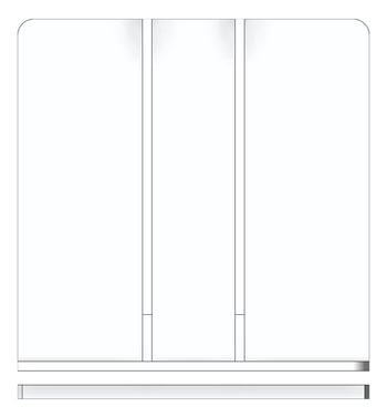 Front Image of FallProtection RigidRail SafetyLink XrailUltra Bracket WallMount